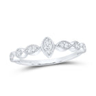 Sterling Silver Diamond Ring 1/10 Cttw - Splendid Jewellery