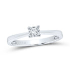 Sterling Silver Diamond Ring 1/12 Cttw - Splendid Jewellery