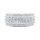 Sterling Silver Diamond Ring 1/20 Cttw - Splendid Jewellery
