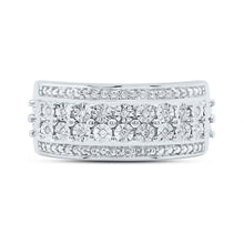 Load image into Gallery viewer, Sterling Silver Diamond Ring 1/20 Cttw - Splendid Jewellery