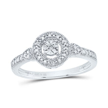 Load image into Gallery viewer, Sterling Silver Diamond Ring 1/20 Cttw - Splendid Jewellery