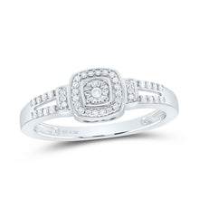 Load image into Gallery viewer, Sterling Silver Diamond Ring 1/6 Cttw - Splendid Jewellery