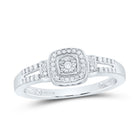 Sterling Silver Diamond Ring 1/6 Cttw - Splendid Jewellery