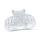 Sterling Silver Diamond Ring 3/4 Cttw - Splendid Jewellery