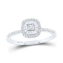 Load image into Gallery viewer, Sterling Silver Round Diamond Gift Ring 1/5 Cttw - Splendid Jewellery
