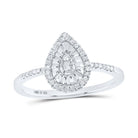 Sterling Silver Round Diamond Gift Ring 1/6 Cttw - Splendid Jewellery