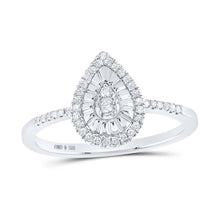 Load image into Gallery viewer, Sterling Silver Round Diamond Gift Ring 1/6 Cttw - Splendid Jewellery