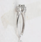 Sterling Silver Round Diamond Ring 1/6 Cttw - Splendid Jewellery