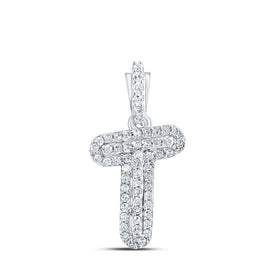 T Initial Diamond Pendant - A Timeless Expression of Individuality - Splendid Jewellery
