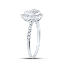 Load image into Gallery viewer, Teardrop Brilliance Diamond Cluster Ring - Splendid Jewellery