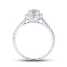 Teardrop Brilliance Diamond Cluster Ring - Splendid Jewellery