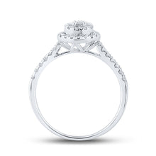 Load image into Gallery viewer, Teardrop Brilliance Diamond Cluster Ring - Splendid Jewellery