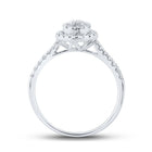 Teardrop Brilliance Diamond Cluster Ring - Splendid Jewellery