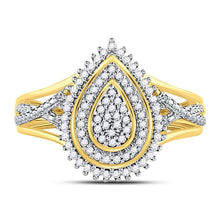 Load image into Gallery viewer, Teardrop Brilliance Diamond Ring - Splendid Jewellery