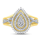 Teardrop Brilliance Diamond Ring - Splendid Jewellery