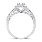 The Dazzling Baguette Diamond Square Cluster Ring - Splendid Jewellery