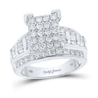 The Dazzling Diamond Delight Wedding Ring - Alternate view 1 from Splendid Jewellery