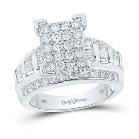 The Dazzling Diamond Delight Wedding Ring - Alternate view 1 from Splendid Jewellery