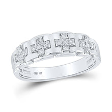 Load image into Gallery viewer, The Eternal Love Diamond Cluster Wedding Set - Alternate view 2 from Splendid Jewellery