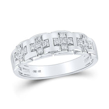Load image into Gallery viewer, The Eternal Love Diamond Cluster Wedding Set - Splendid Jewellery