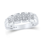 The Eternal Love Diamond Cluster Wedding Set - Alternate view 2 from Splendid Jewellery