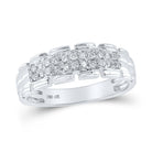 The Eternal Love Diamond Cluster Wedding Set - Splendid Jewellery