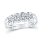 The Eternal Love Diamond Cluster Wedding Set - Splendid Jewellery