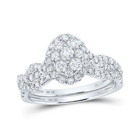 The Eternal Love Diamond Wedding Ring Set - Splendid Jewellery