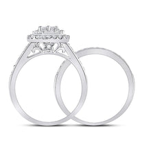 Load image into Gallery viewer, The Eternal Sparkle Diamond Wedding Ring Set - Splendid Jewellery