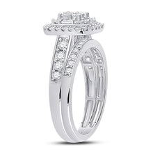 Load image into Gallery viewer, The Eternal Sparkle Diamond Wedding Ring Set - Second Side View