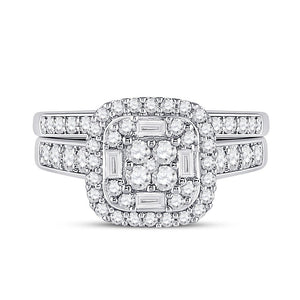 The Eternal Sparkle Diamond Wedding Ring Set - Splendid Jewellery