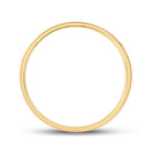 The Luxurious Brilliance: 14kt Yellow Gold Men's Round Diamond Wedding Band Ring - Splendid Jewellery