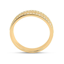 Load image into Gallery viewer, The Mesmerizing 14kt Yellow Gold Braided Band Diamond Wedding Ring - 1/2 Cttw - Splendid Jewellery