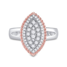 Load image into Gallery viewer, The Mesmerizing Marquise Diamond Cluster Ring - Splendid Jewellery