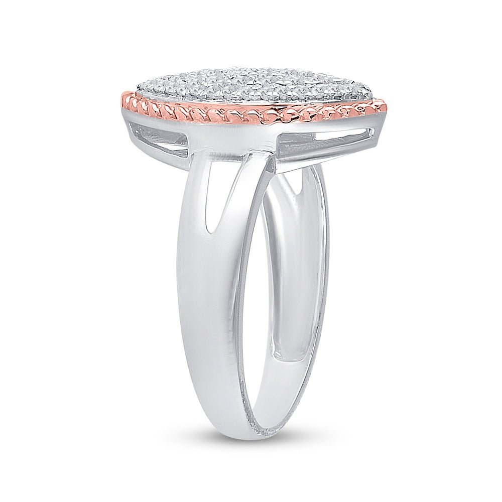 The Mesmerizing Marquise Diamond Cluster Ring - Splendid Jewellery
