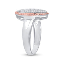 Load image into Gallery viewer, The Mesmerizing Marquise Diamond Cluster Ring - Alternate view 2 from Splendid Jewellery