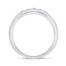 Load image into Gallery viewer, The Modern Black Groove Diamond Wedding Band - 1/2 Cttw - Splendid Jewellery