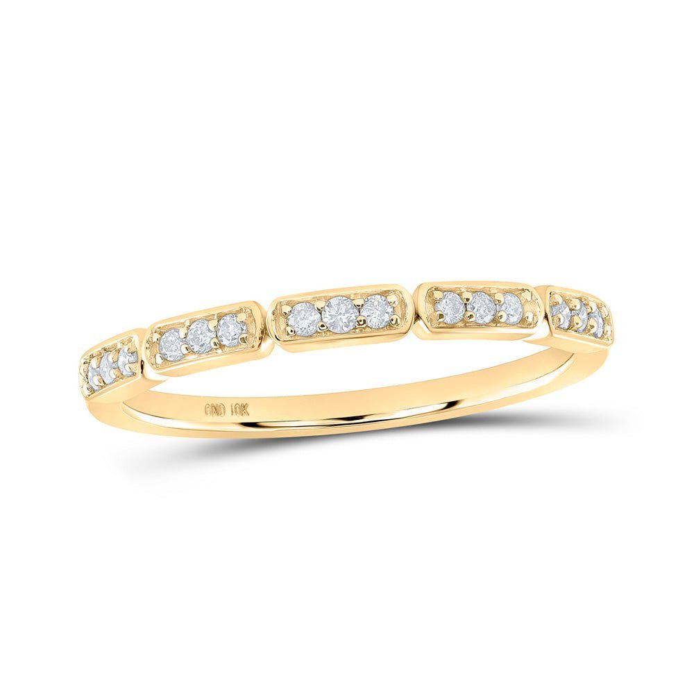 The Radiant Brilliance Diamond Stackable Band - Splendid Jewellery
