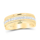 The Radiant Embrace Diamond Wedding Band - Top View