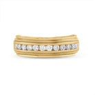 The Radiant Embrace Diamond Wedding Band - Splendid Jewellery