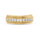 The Radiant Embrace Diamond Wedding Band - Splendid Jewellery