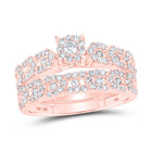 The Rose Radiance Diamond Wedding Set - Alternate view 3 from Splendid Jewellery