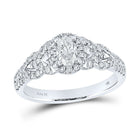 Timeless Beauty: 14kt White Gold Oval Diamond Solitaire Bridal Wedding Engagement Ring - Splendid Jewellery