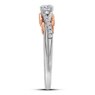 Timeless Love: 14kt White Gold Round Diamond Solitaire Bridal Wedding Engagement Ring - Splendid Jewellery