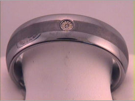 Tungsten Carbide Diamond Tungsten Men's Band - Splendid Jewellery