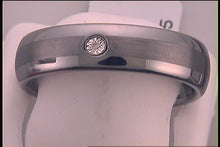 Load image into Gallery viewer, Tungsten Carbide Diamond Tungsten Men's Band - Splendid Jewellery