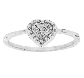 Ultra Light Sterling Silver Diamond Ring for Elegance & Comfort - Splendid Jewellery