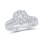 Eternal Love 10kt White Gold Diamond Bridal Wedding Ring Set - Alternate view 1 from Splendid Jewellery