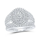 Eternal Love 10kt White Gold Diamond Bridal Wedding Ring Set - Alternate view 1 from Splendid Jewellery