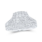 Dazzling Diamond Majesty Wedding Ring Set - Alternate view 1 from Splendid Jewellery